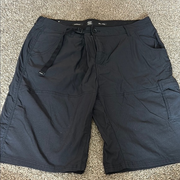 Men’s Prana Black Cargo Shorts - Picture 1 of 4